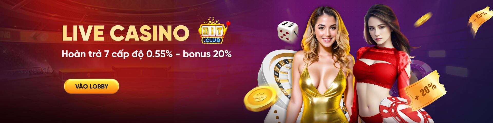 hoàn trả live casino